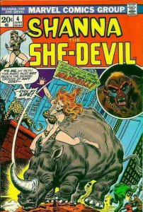 Shanna the She-Devil (1st Series) #4 FN ; Marvel | 1st Appearance Mandrill