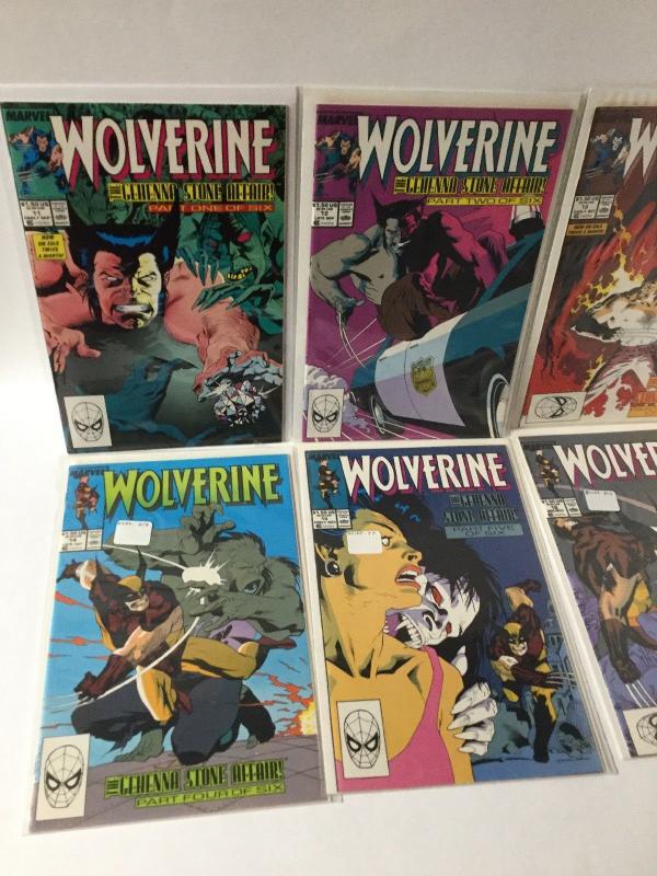 Wolverine 11 12 13 14 15 16 Nm Near Mint 1988 Series A25