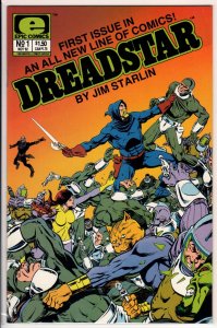 DREADSTAR #1  8.5 VF+