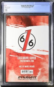 VAMPIRELLA MIND WARP 2 DYNAMITE MARK SPEARS EXCLUSIVE 616 VIRGIN VARIANT CGC 9.8