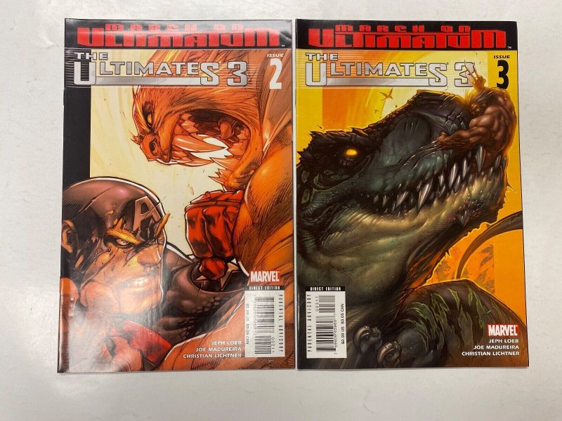 4 MARVEL comic books Ultimates #11 12 Ultimates 3 #2 3 23 KM16