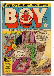 BOY #93 1953-LEV GLEASON-IRON JAW-ROCKY X-SID CHECK-THE CLAW-CRIMEBUSTER-vg