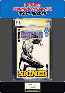 ABSOLUTE BATMAN #15 DRAGOTTA CGC SS 9.8 SCOTT SNYDER PRIVATE SIGNING PRESALE