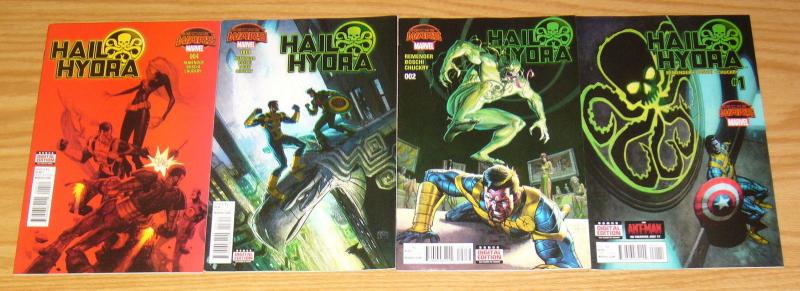 Hail Hydra #1-4 VF/NM complete series - marvel secret wars - rick remender set