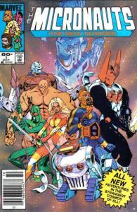 Micronauts (1984 series) #1, VF+ (Stock photo)