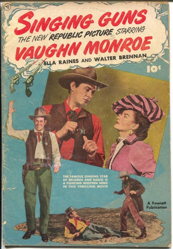 Fawcett Movie Comics-1950-Fawcett-Singing Guns-Vaughn Monroe-VG-