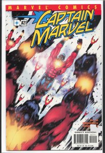Captain Marvel #21 (2001) Captain Marvel [Key Issue]