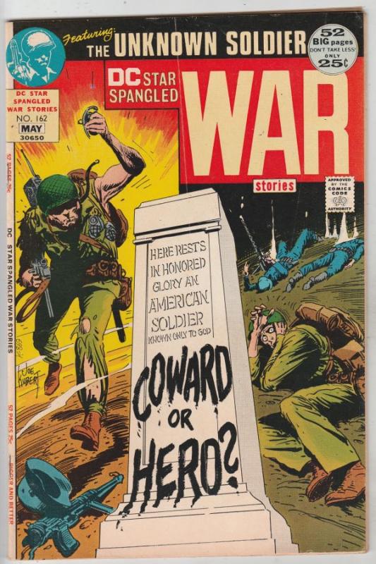 Star Spangled War Stories #162 (May-72) FN+ Mid-High-Grade Unknown Soldier