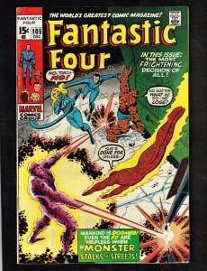 Fantastic Four #105 ~ The Monster Stalks The Streets ~ 1970 (7.5) WH
