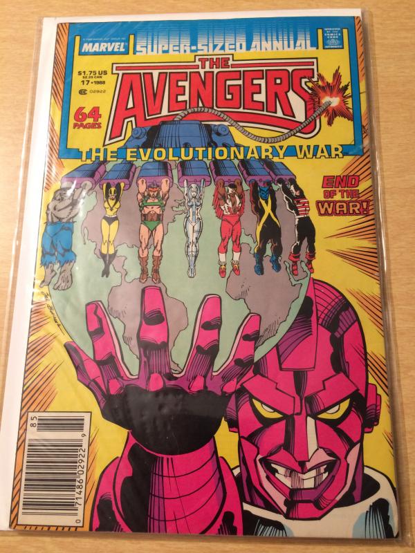 Avengers Annual #17 Evolutionary War