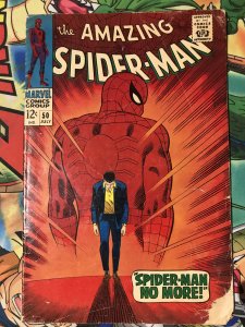 The Amazing Spider-Man #50 (1967) GD-