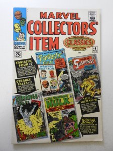 Marvel Collectors' Item Classics #4 (1965) FN Condition! ink fc