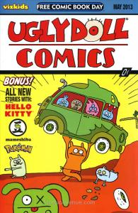 Ugly Doll Comics FCBD #2013 VF ; Viz | Action Comics 1 Tribute