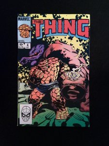 Thing #4  Marvel Comics 1983 VF+