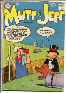 Mutt and Jeff #103  1958 - DC  -FR/G - Comic Book