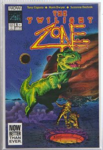 THE TWILIGHT ZONE VOL.#2, ISSUE #3 - NOW COMICS - BAGGED,& BOARDED