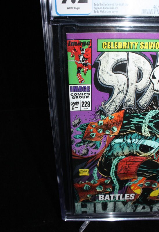 Spawn #229 (CGC 9.2) Incredible Hulk Annual #1 Cover Homage - 2013