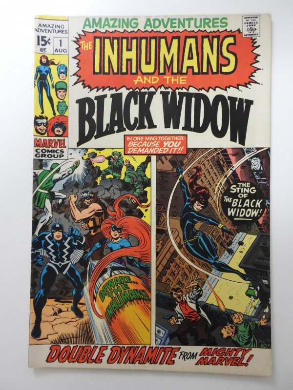 Amazing Adventures #1  (1970) Sting of The Black Widow! Beautiful Fine Cond!