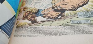 Marvel Two-In-One #100 (1983) Thing and Ben Grimm LAST ISSUE
