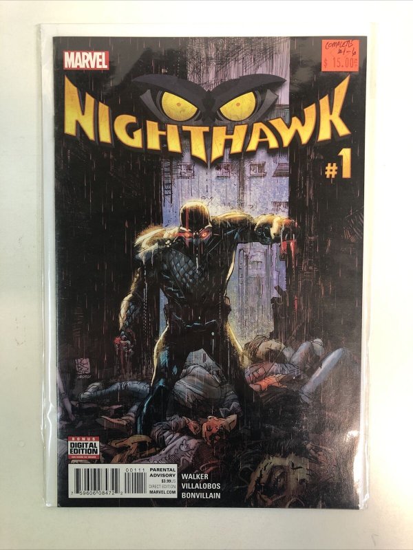 Nighthawk (2016) Starter Consequential Set # 1-5 (VF/NM) Marvel Comics