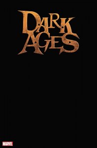 Dark Ages # 1 Black Blank Variant Cover NM Marvel [A8]