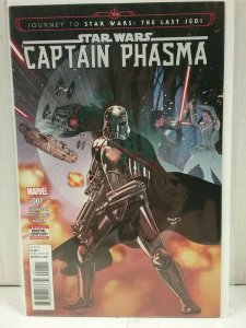 Star Wars Comic 1 The Last Jedi Captain Phasma Cover A First Print 2017 NW18