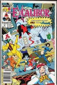 Excalibur #5 (1989) Excalibur