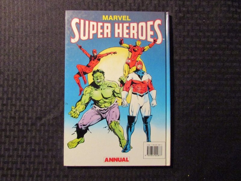 1992 MARVEL SUPER HEROES Annual HV FN 6.0 Daredevil Wolverine Avengers