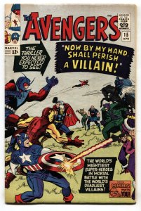 Avengers #15--1965--Marvel--Silver Age--Captain America--VG