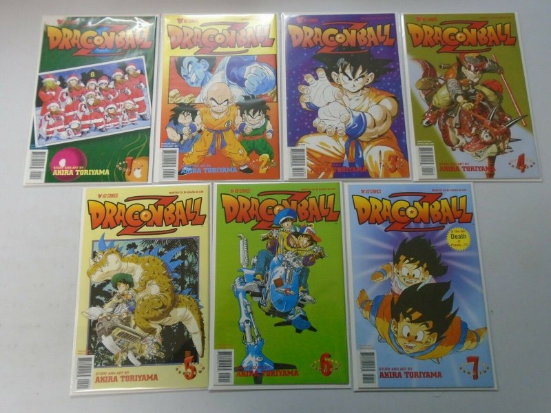 Dragon Ball Z part 2 set #1-14 8.0 VF (1998 Viz)