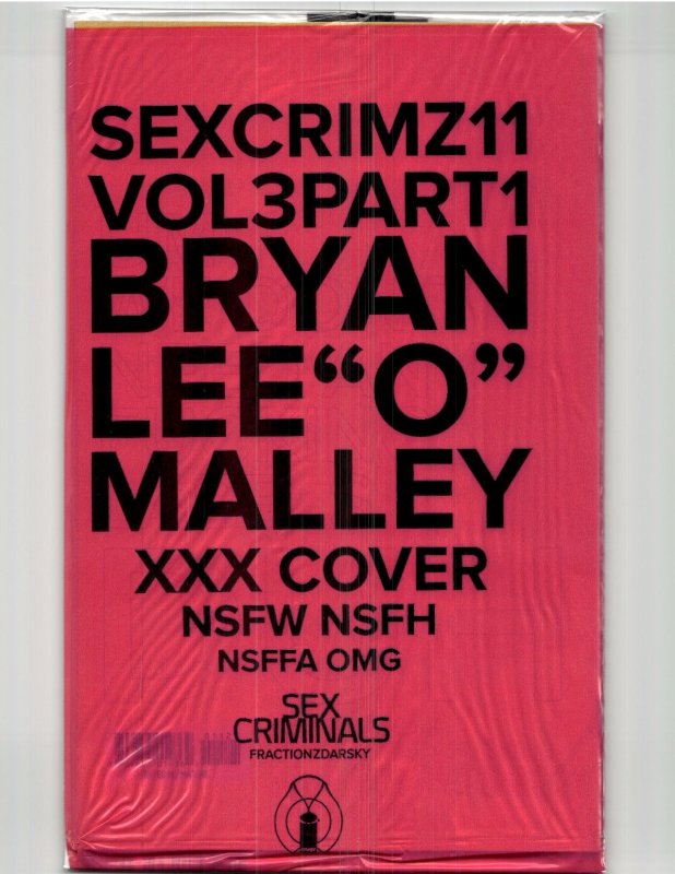Sex Criminals #21 Variant Cover (2018)