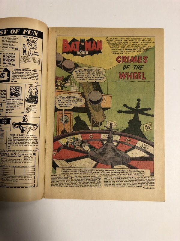 Batman (1960) # 135 (Good) Menace Ofvtyr Sky Creature