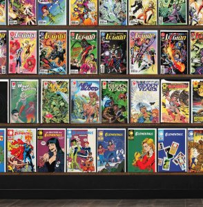 Huge Lot 150+ Comics with Legion Of Super Heroes, Power Pack & More!