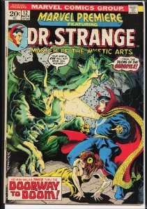 Marvel Premiere #12 (1973) Doctor Strange [Key Issue]