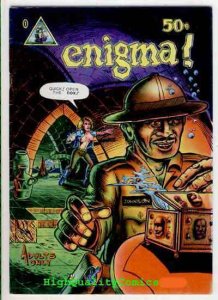 ENIGMA ! #1, FN+, Underground, 1st, 1973, Larry Todd, Reece