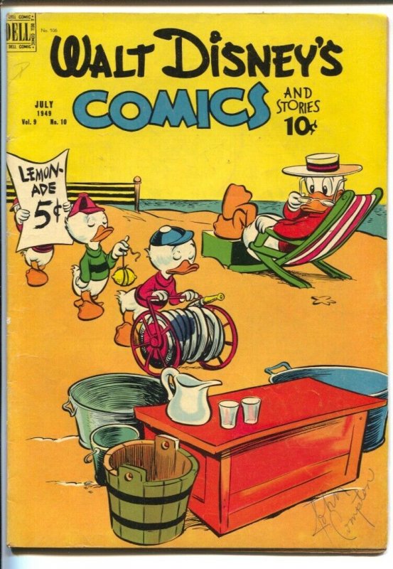 Walt Disney Comics & Stories #106-Dell-Walt Kelly-Carl Barks-Donald Duck-Mick... 