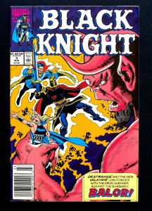 Black Knight #1 (1990) Newsstand - [Lot of 4Bks] - [KEY] 1st Solo Series - VF