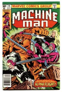 Machine Man #18  1980 - Marvel  -VF/NM - Comic Book