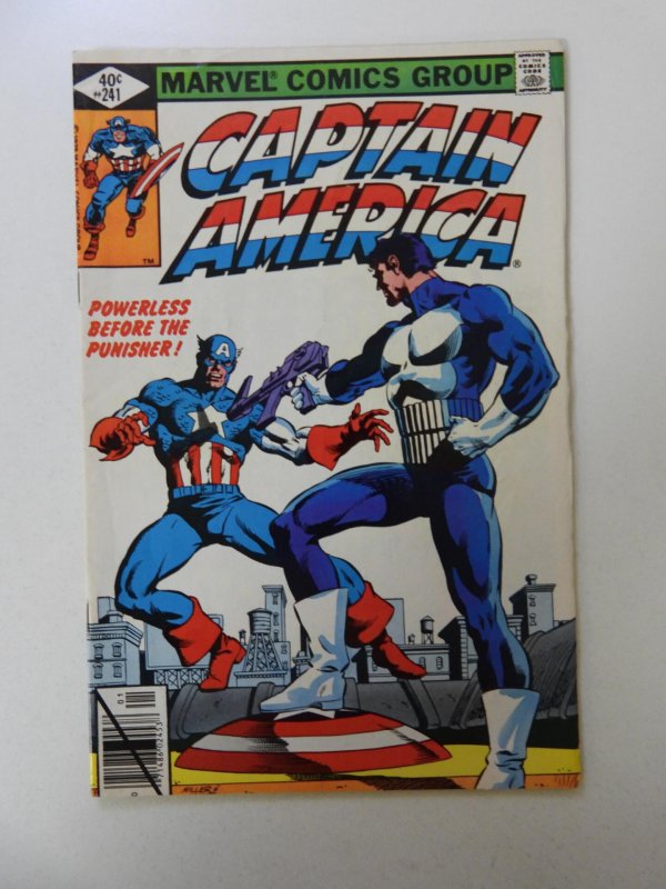 Captain America #241 vs. The Punisher FN condition