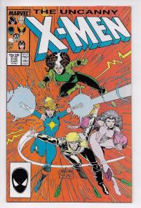 Uncanny X-Men #218 - Juggernaut / Polaris (Marvel, 1987) - NM