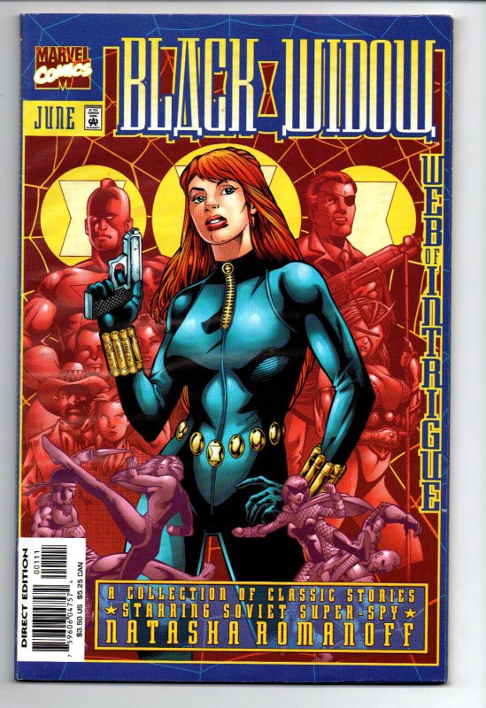 Black Widow Web of Intrigue #1 - Natasha Romanoff - 1999 - VF/NM 