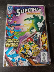 Superman #74 Doomsday Justice League of America Dan Jurgens