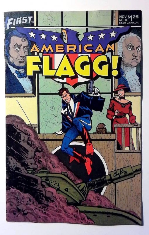 American Flagg! #14 (1984) First Comics 1st Print Comic Book