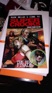 2012 Super Crooks 4 F-VF Mark Millar Leinil Yu optioned