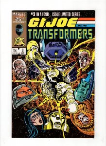 G.I. JOE & The Transformers #3 (1987, Marvel Comics) 