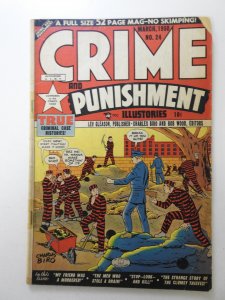 Crime and Punishment #24 (1950) Solid Good+ Condition!