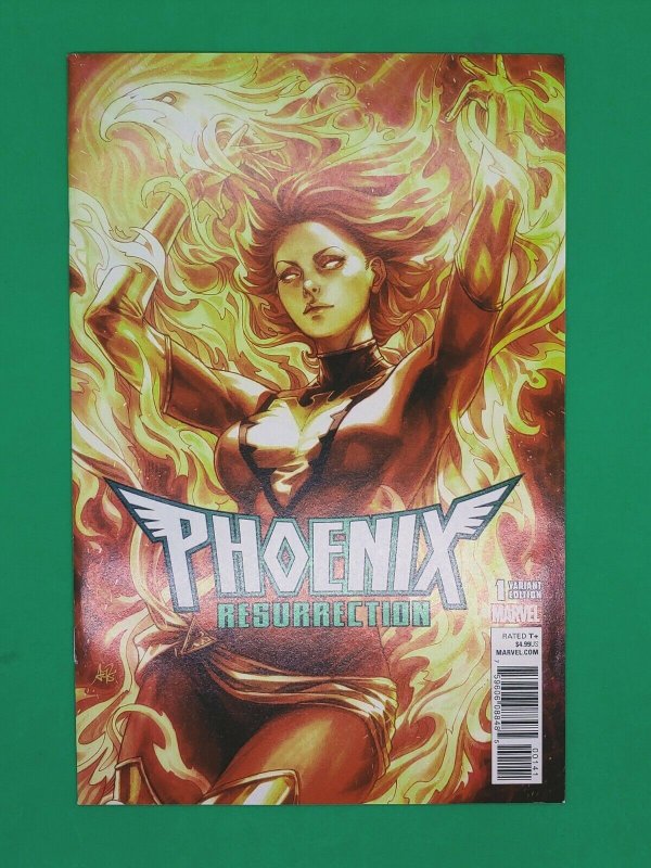 Phoenix Resurrection: Return of Jean Grey# 1 Artgerm Red Cover NM- Marvel Comic