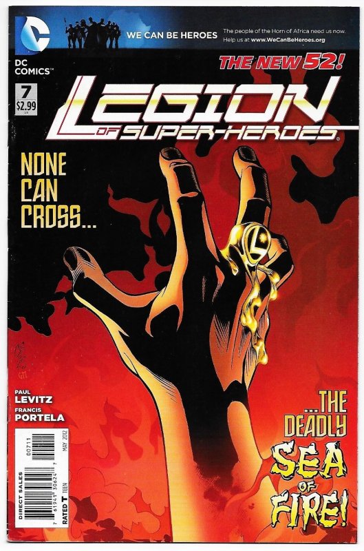 Legion of Super-Heroes #7 New 52 (DC, 2012) VF