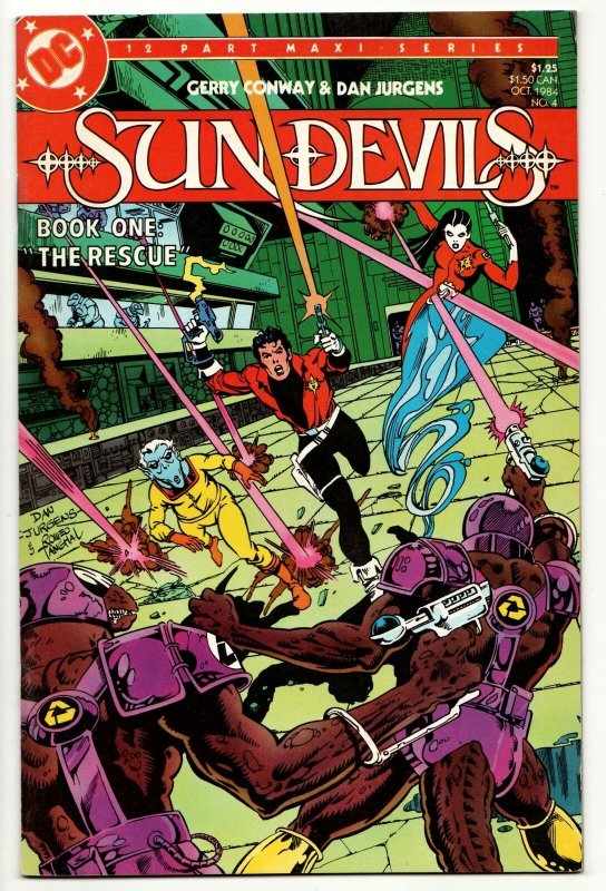 Sun Devils #4 (DC, 1984) VF