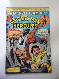 Marvel Team-Up #28 (1974) VG Condition stain bc MVS Intact